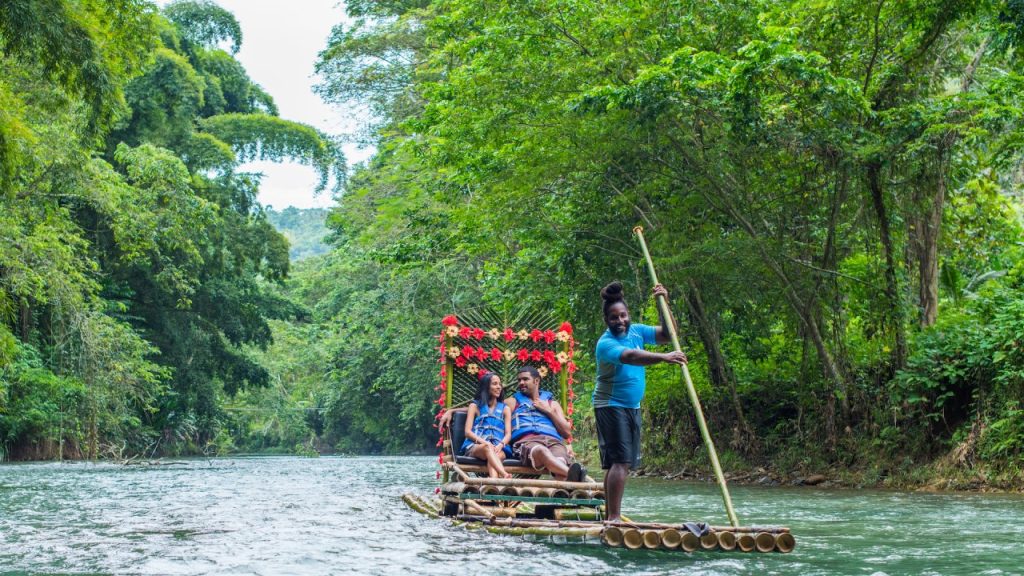 Bamboo Rafting at Great River & Limestone Massage